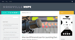 Desktop Screenshot of nashvillehype.com